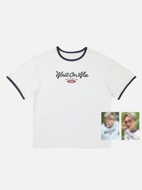 Exo Kai Wait On Me Ringer T-Shirt K-Pop Merch